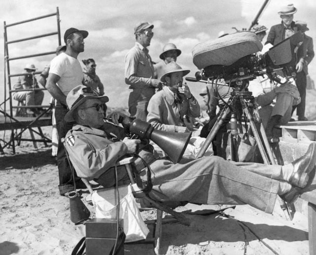 John Ford filmando &#039;My darling Clementine&#039;.