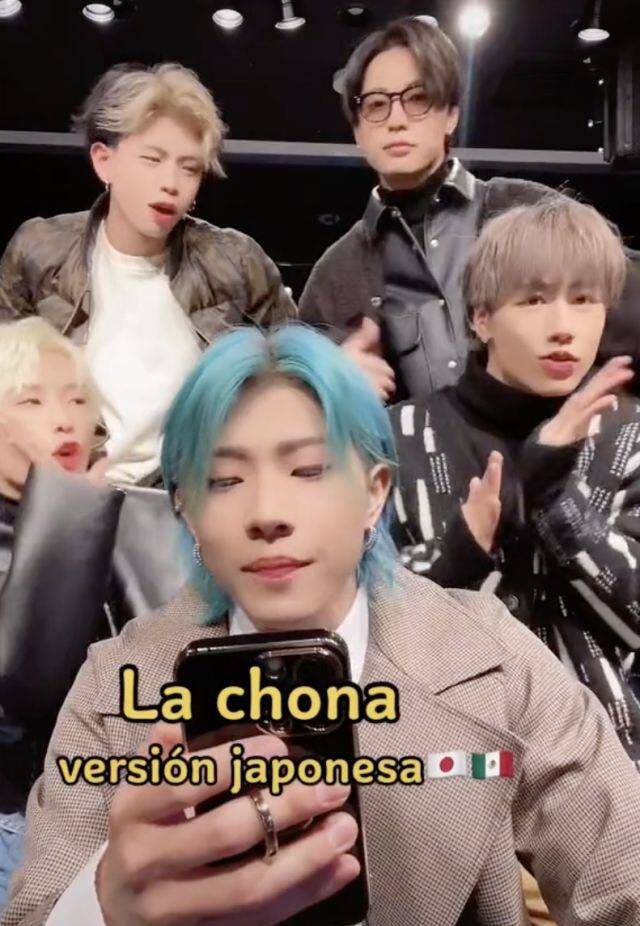 Boyband japonesa lanza versión de &quot;La Chona&quot; en su idioma