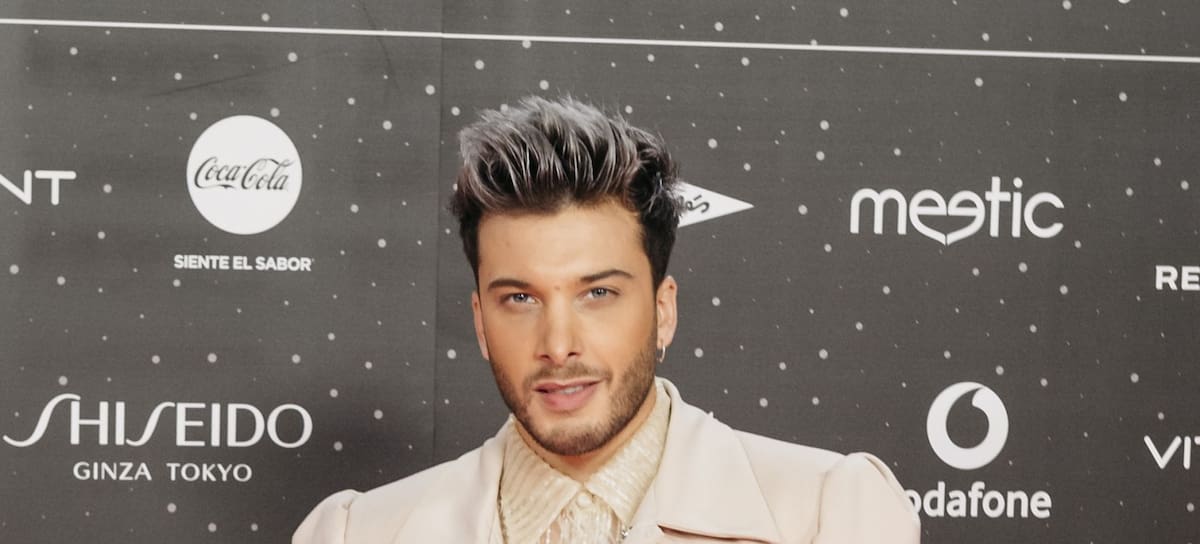 Blas Cantó en LOS40 Music Awards 2019