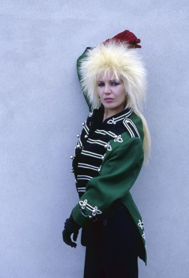 La cantante italiana Ivana Spagna, en 1986.