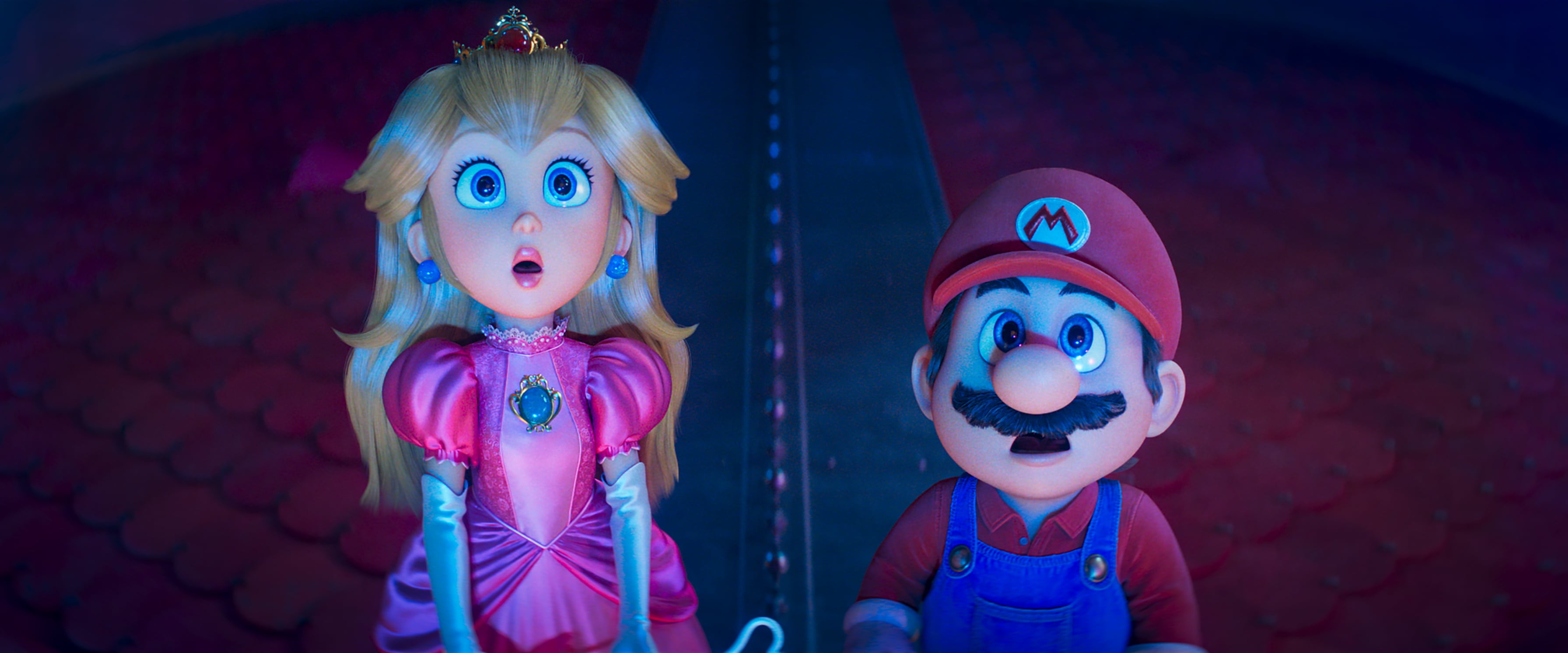 Peach y Mario en 'SUPER MARIO GALAXY LA PELÍCULA. / Universal Pictures