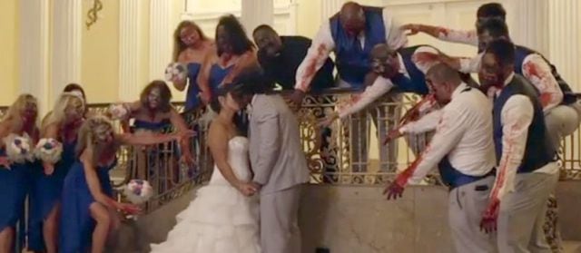 La boda zombie.