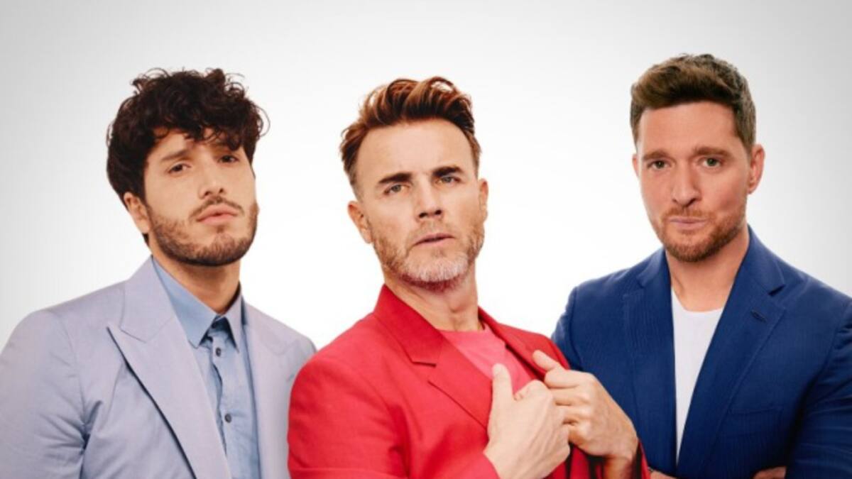 Sebastián Yatra y Michael Bublé se Junta con Gary Barlow En Elita