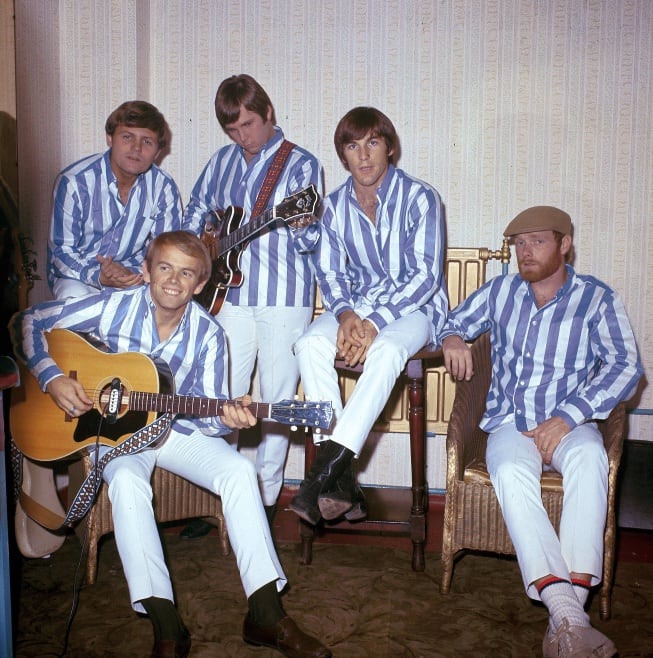 Los Peach Boys en un retrato que les sacaron en 1966