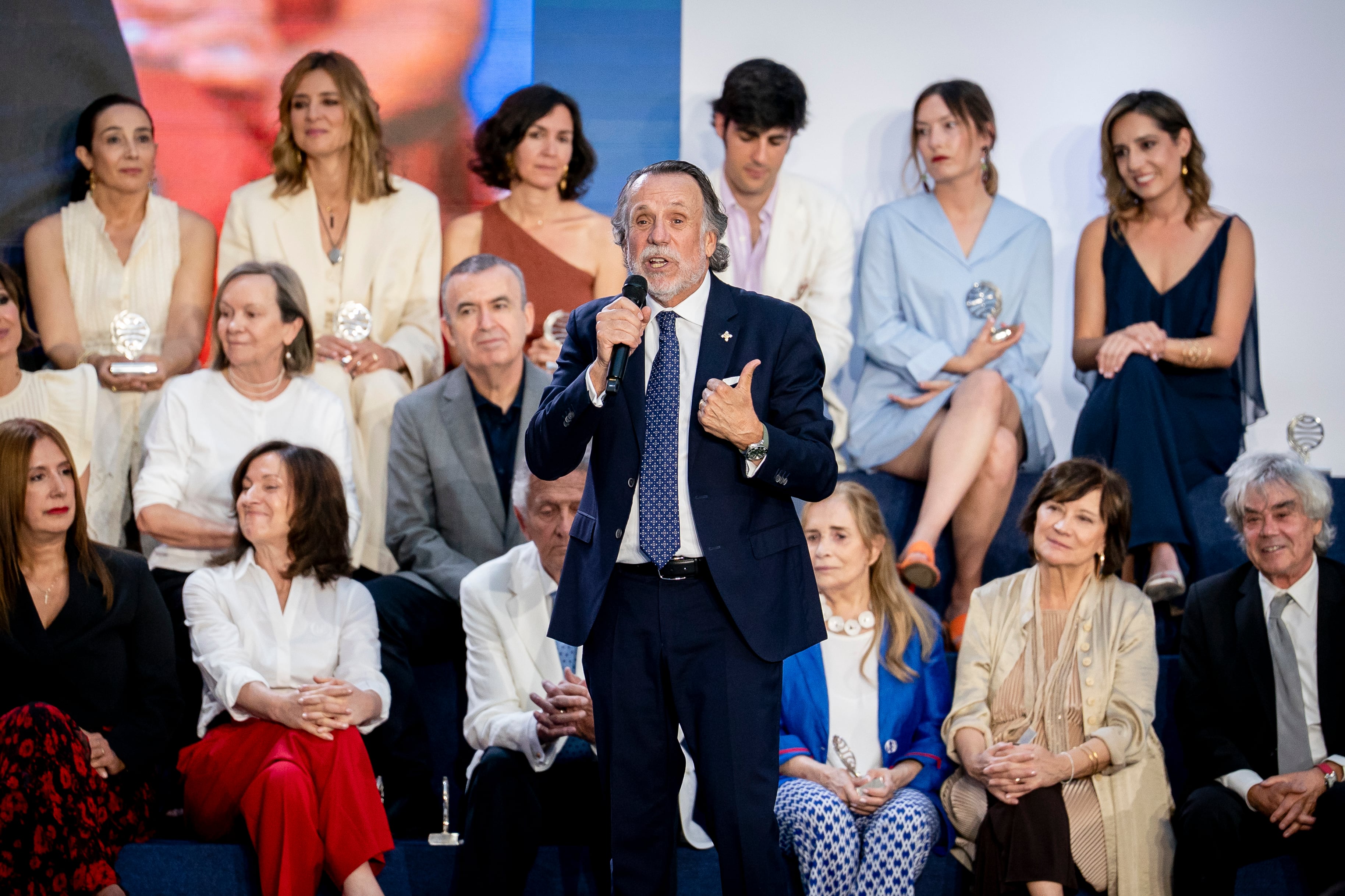 José Creuheras, presidente del Grupo Planeta y Atresmedia, en el 75º aniversario de Premio Planeta.