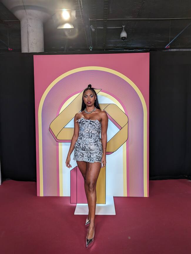 Nia en LOS40 Music Awards Santander 2023. Créditos: Albert Mullor.