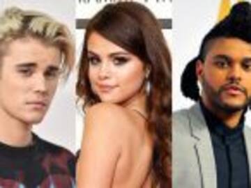 Selena Gomez sale con Justin Bieber y termina con The Weeknd