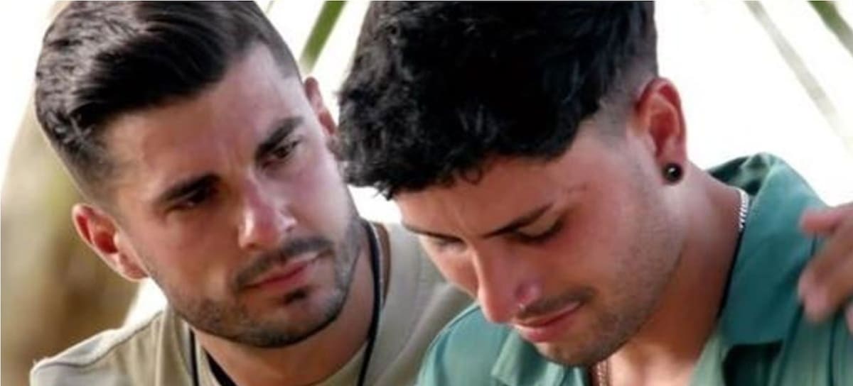 Samuel Chávez y Mario González, buenos amigos en 'La isla de las tentaciones'.