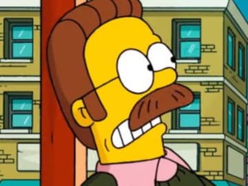Ned Flanders se cuela en el último capítulo de ‘Caballero Luna’