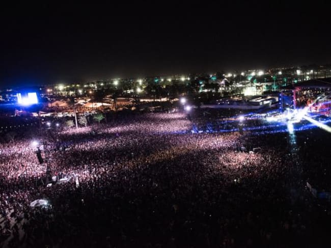 ¿Cómo de masificado está Coachella? Así, más o menos. FOTO: Andrew Jorgenson