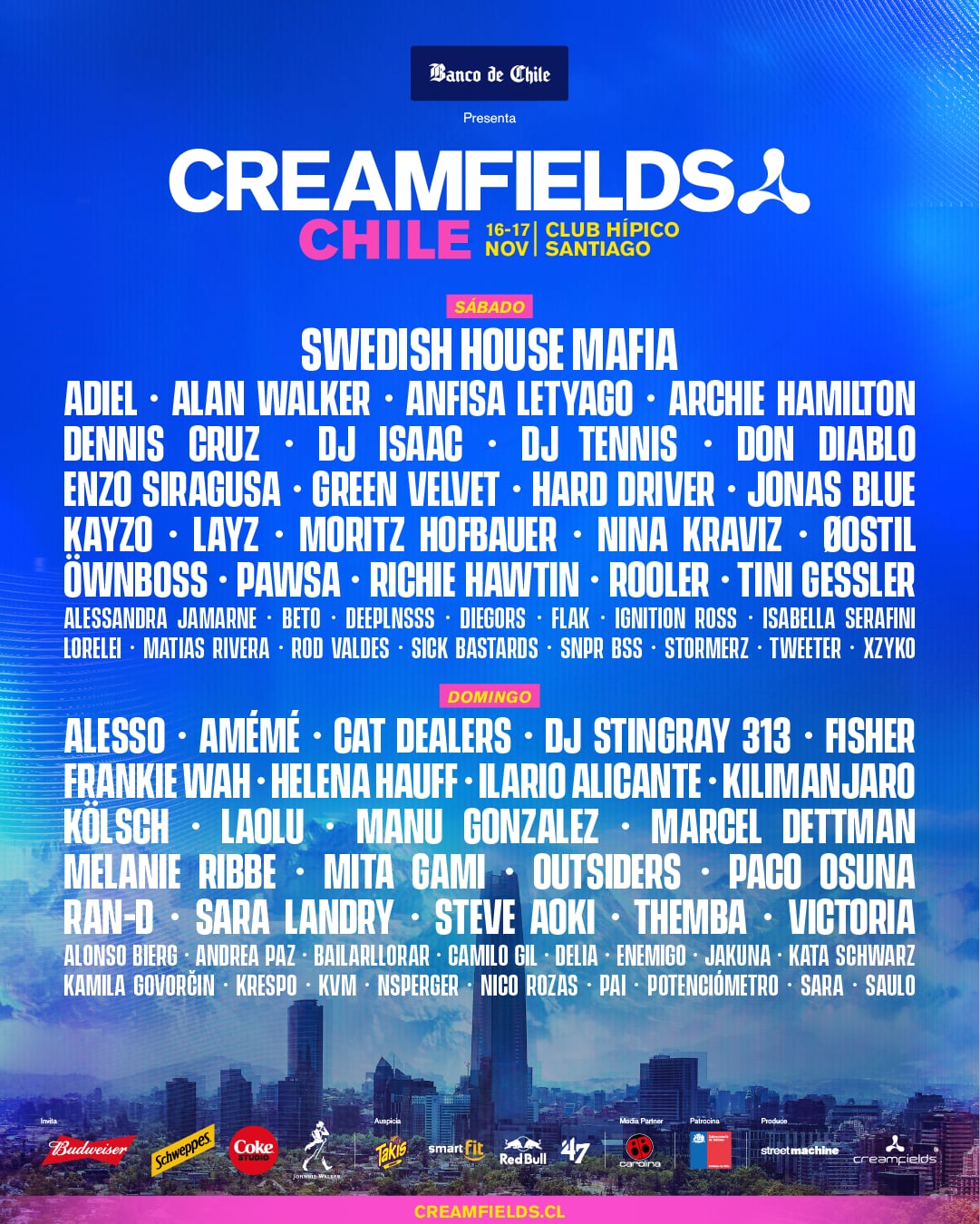 Creamfields Chile 2024