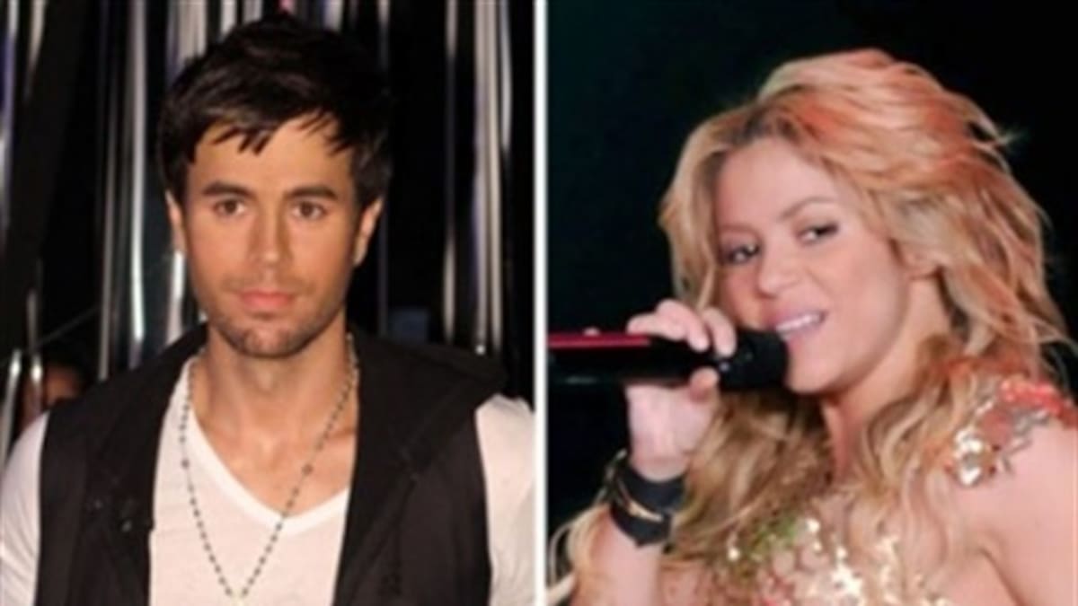 Shakira y Enrique Iglesias los más ganadores