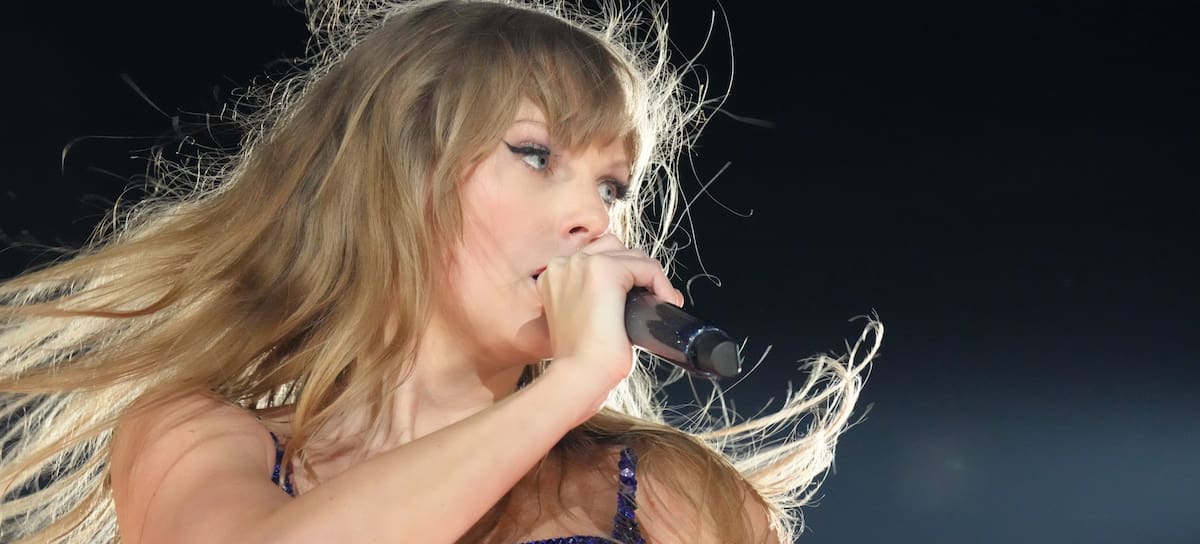 Taylor Swift en el escenario durante su gira 'The Eras Tour' en el Levi's Stadium el 28 de julio de 2023 en Santa Clara, California.
