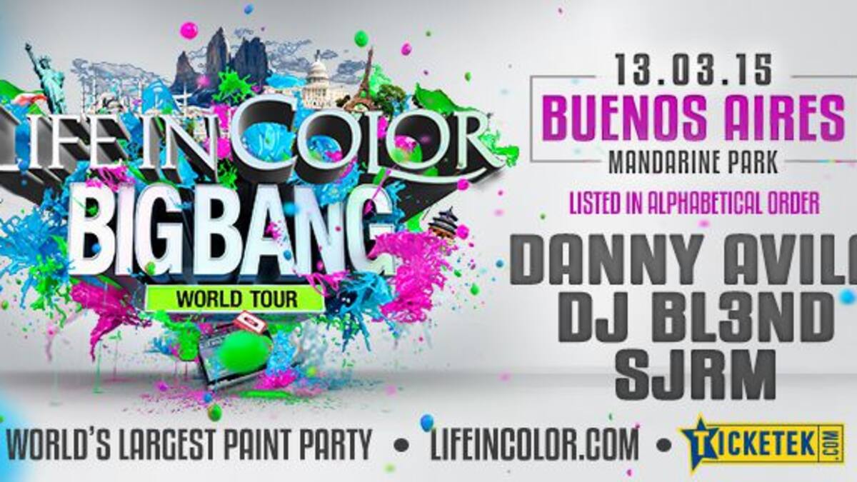40 Principales te invita a "Life in Color"
