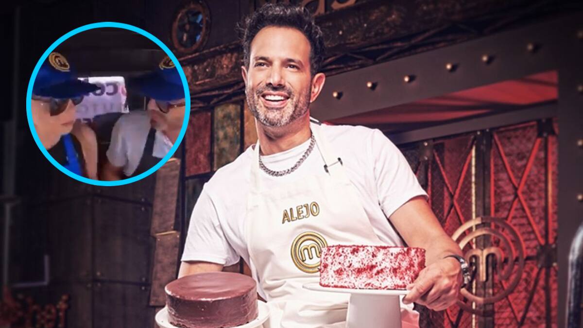 Alejandro Estrada besó a Dominica durante reto de 'MasterChef' | Actualidad | LOS40 Colombia