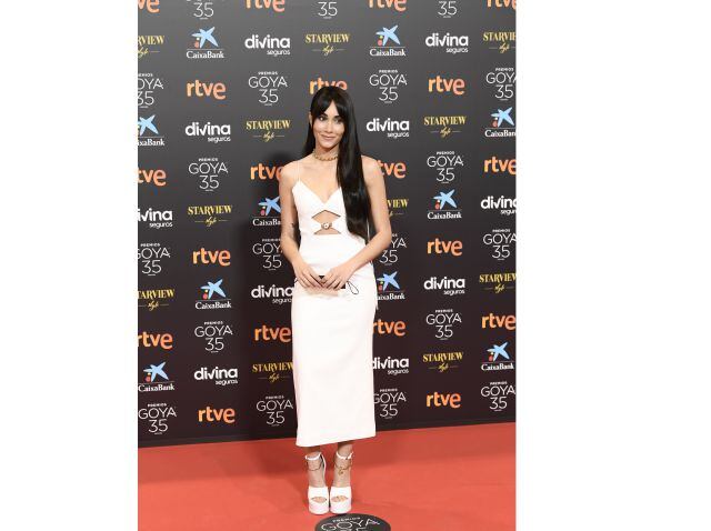 Aitana en los Premios Goya 2021.