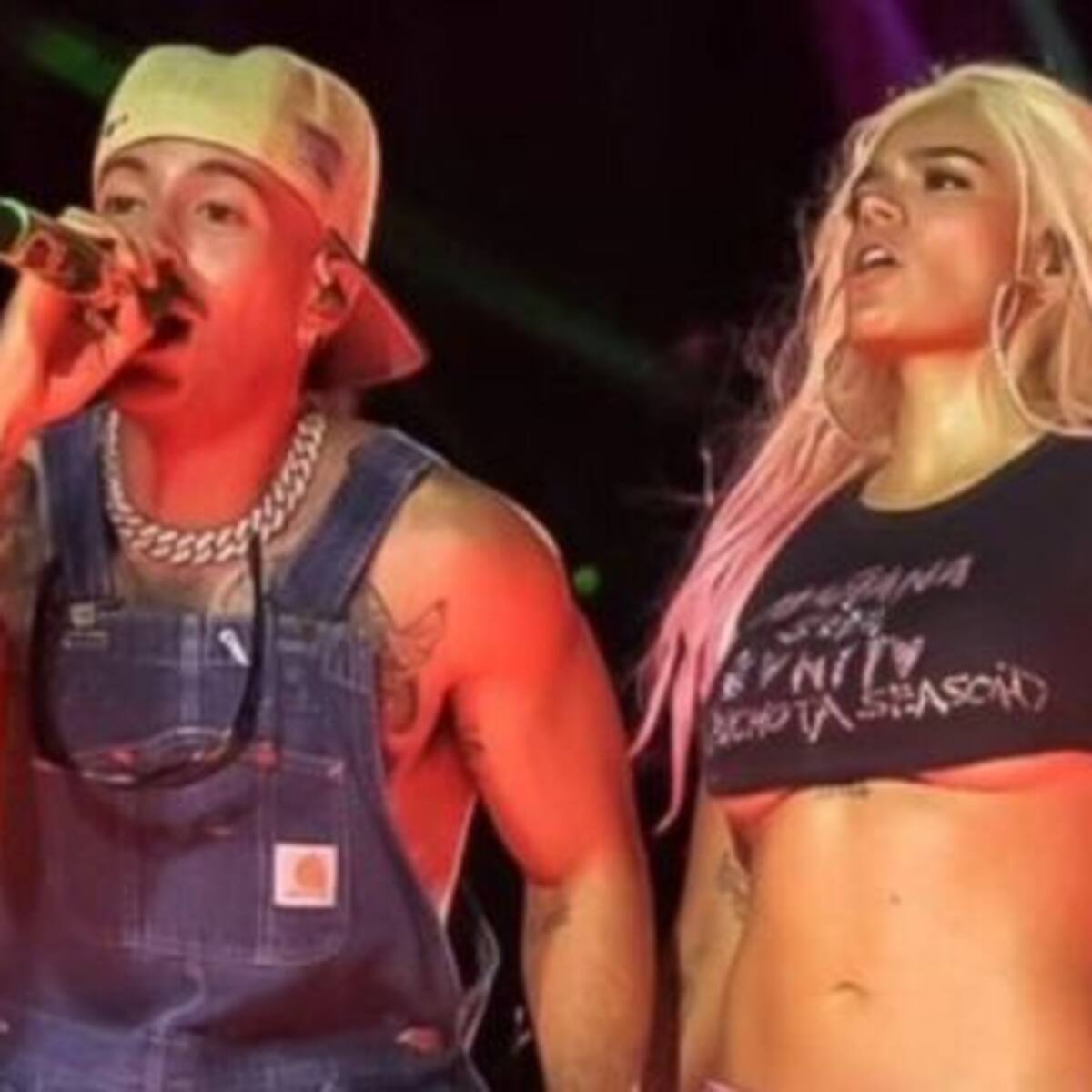 Karol G y Feid enloquecieron a sus fans al bailar juntos en el escenario
