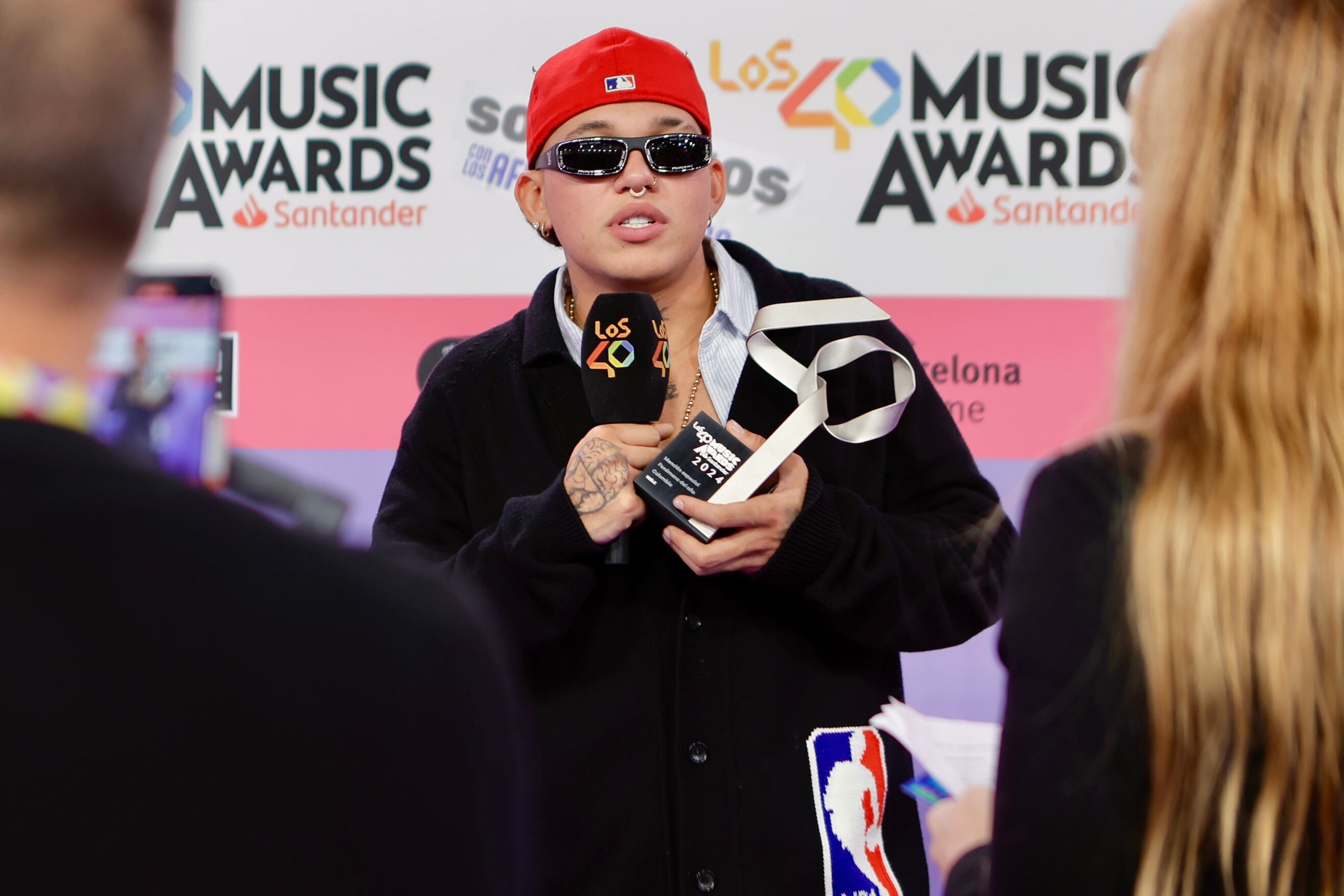 Beéle, ganador de la Mención especial de LOS40 Music Awards Santander a 'Fenómeno colombiano del año'