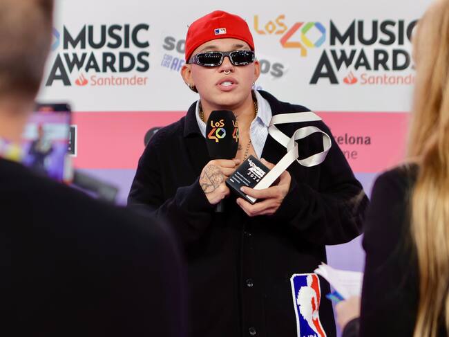 Beéle, ganador de la Mención especial de LOS40 Music Awards Santander a 'Fenómeno colombiano del año'