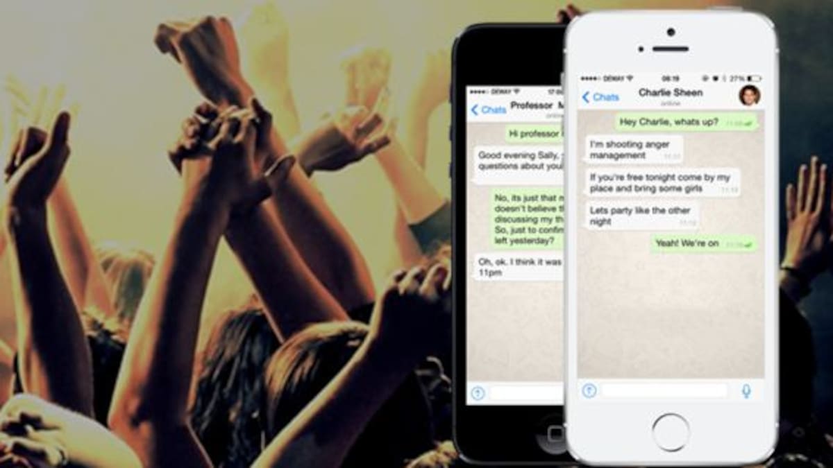 Con esta App podés armar conversaciones falsas de Whatsapp