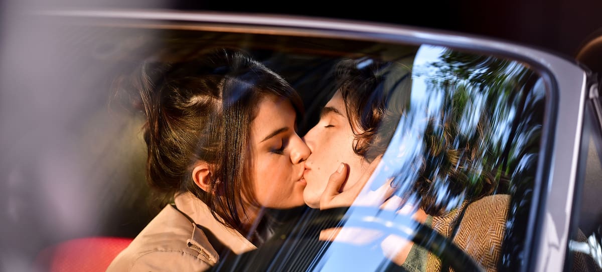 Selena Gomez y Timothée Chalamet en Día de lluvia en Nueva York