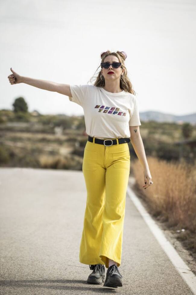 Paula Usero en el corto 'Cunado haces pop'