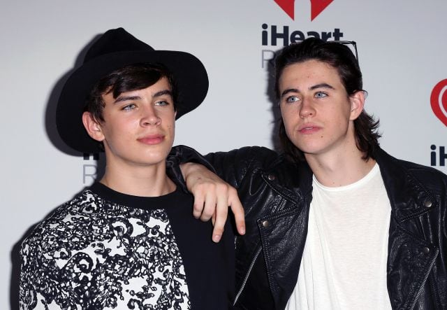 Los hermanos Hayes y Nash Grier