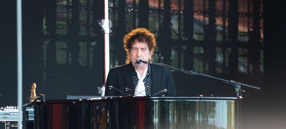 Bob Dylan durante una actuación en 2019.