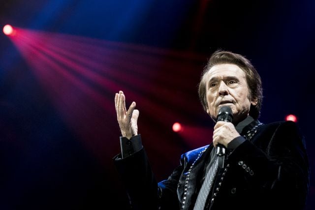 Raphael, durante un concierto en A Coruña el pasado 16 de noviembre de 2019.