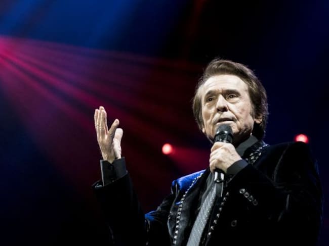 Raphael, durante un concierto en A Coruña el pasado 16 de noviembre de 2019.