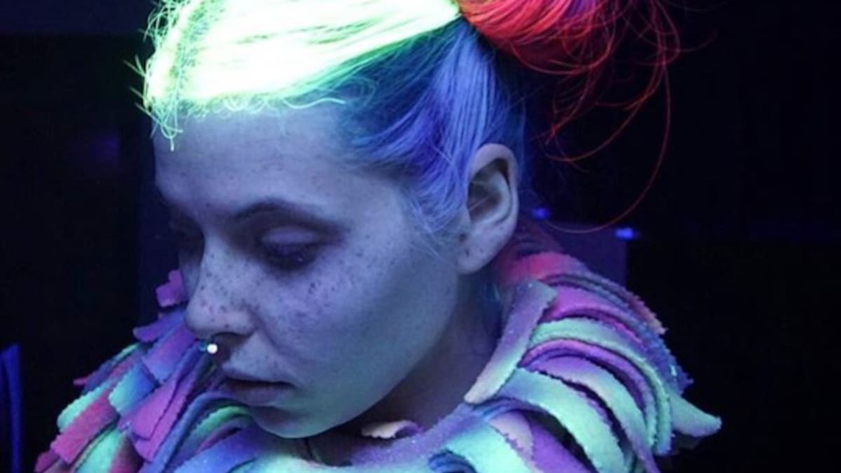 El pelo neón llegó para quedarse