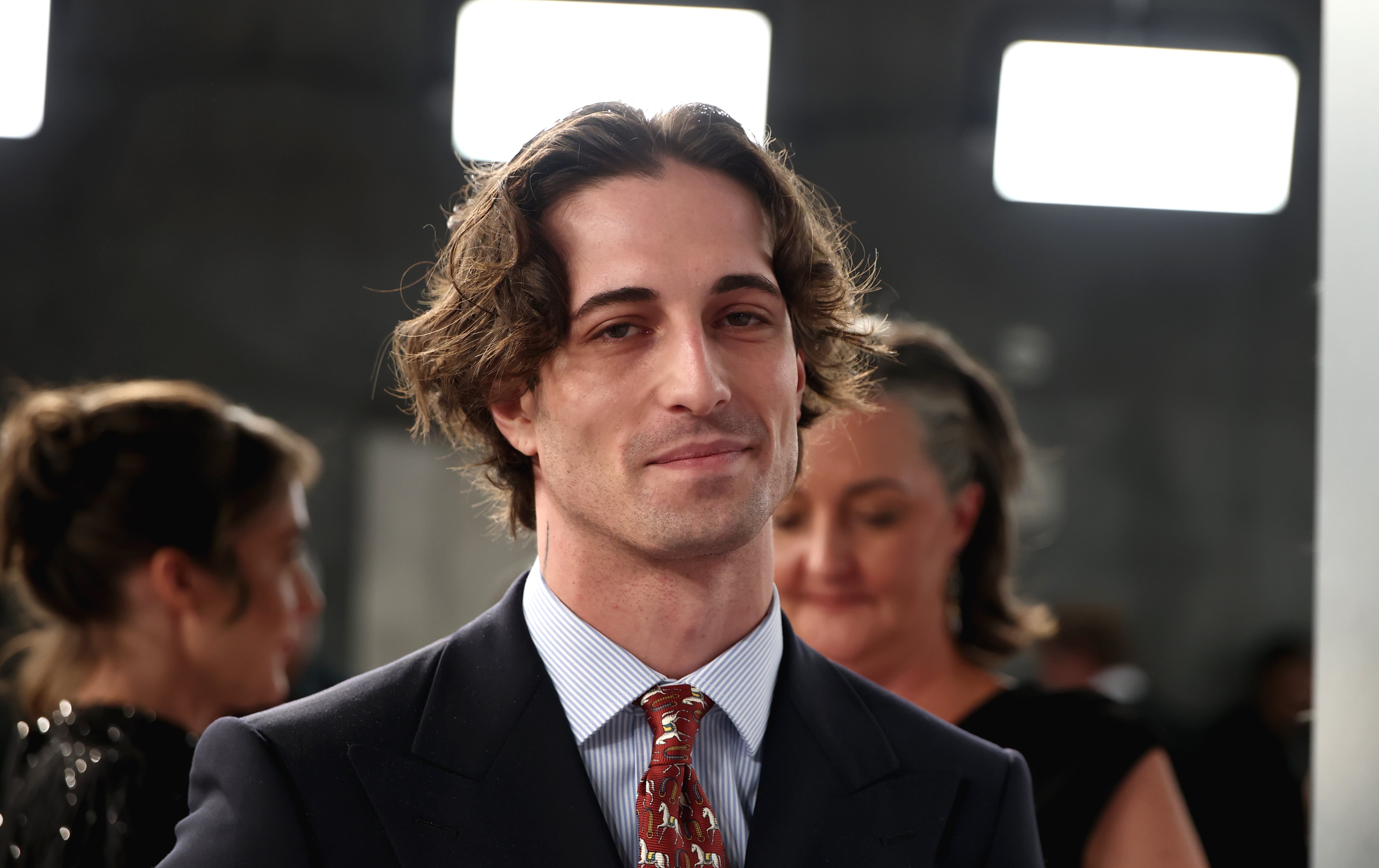 Damiano David asiste a la fiesta de los Óscar de Vanity Fair de 2026, organizada por Mark Guiducci en el Museo de Arte del Condado de Los Ángeles, el 15 de marzo de 2026 en Los Ángeles, California.
