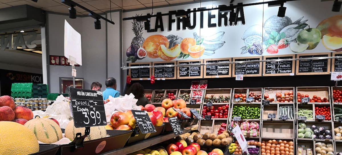 Un supermercado en Madrid.