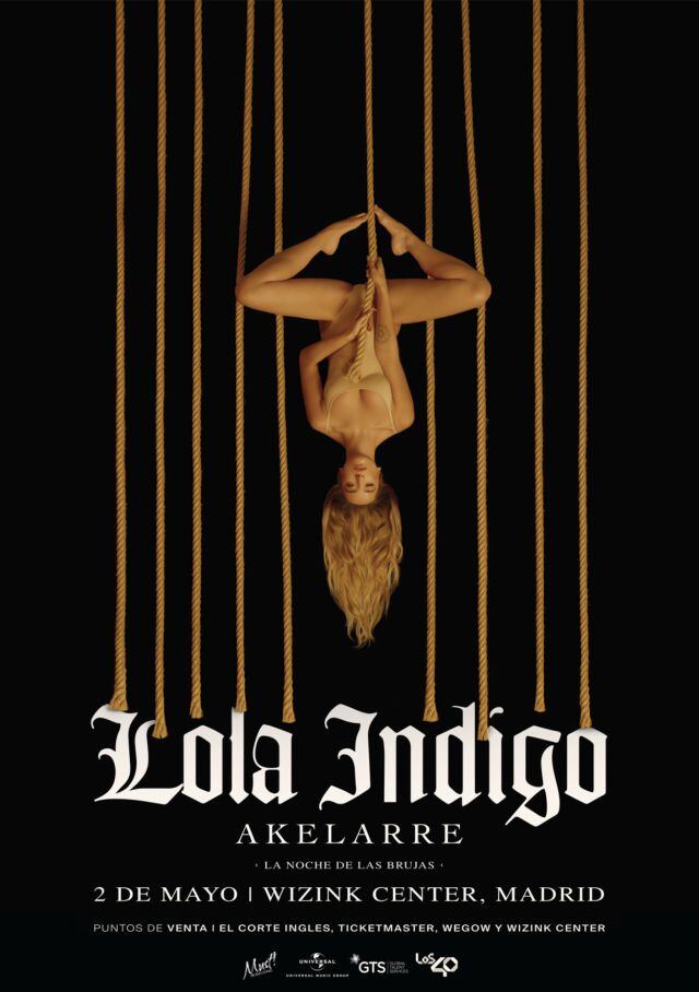 Lola Índigo, en concierto en Madrid.