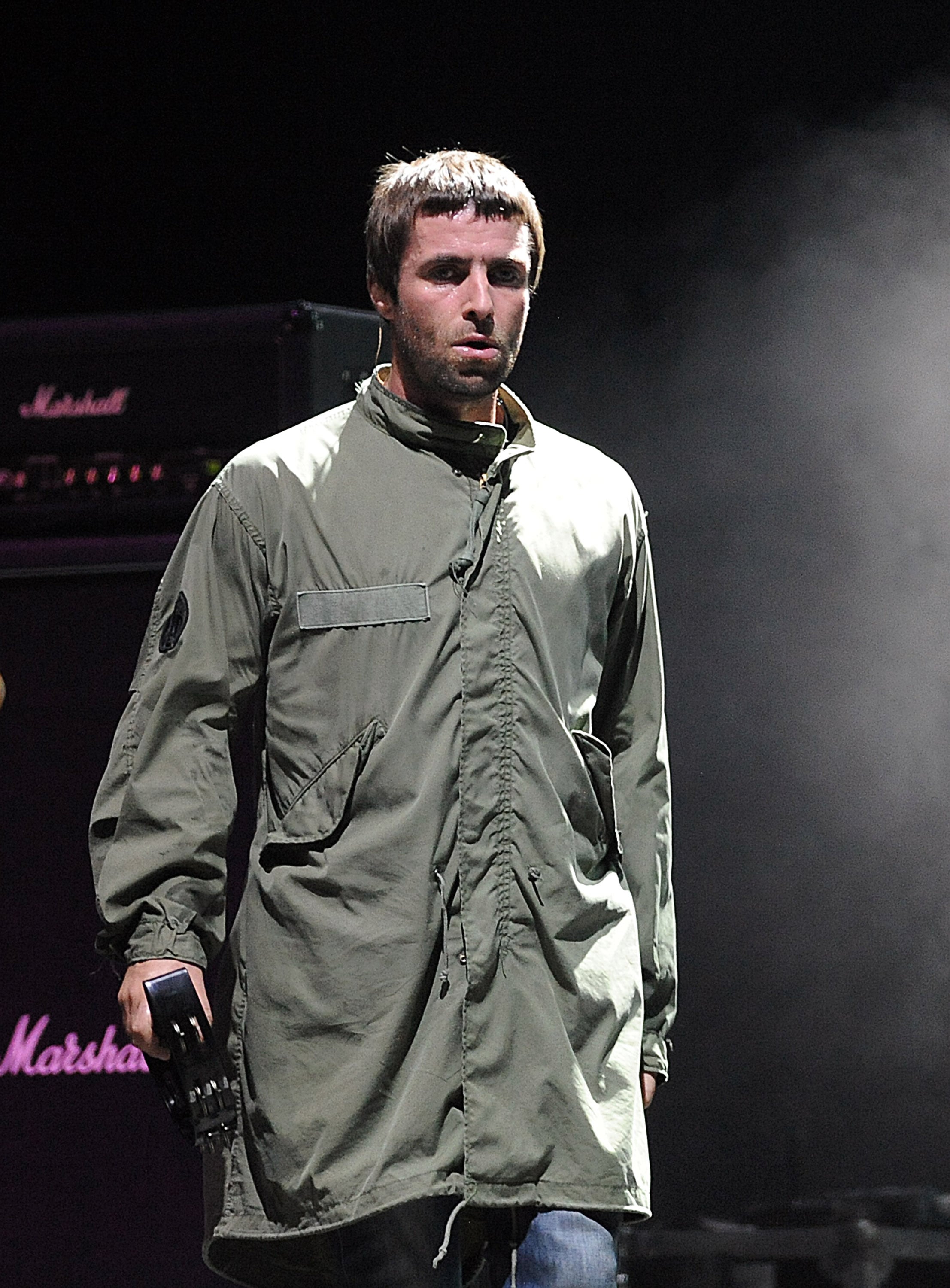 Oasis, en su gira en España en 2009