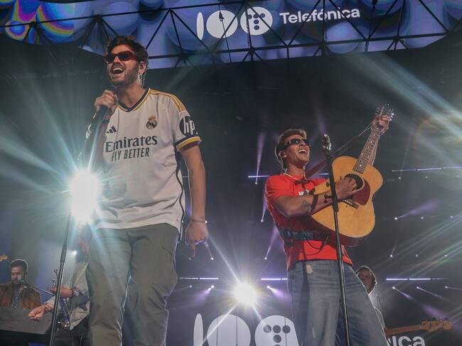 A la casa del Real Madrid, donde no ha faltado una camiseta del equipo blanco con el dorsal de Joselu a la espalda. (Photo By Ricardo Rubio/Europa Press via Getty Images)