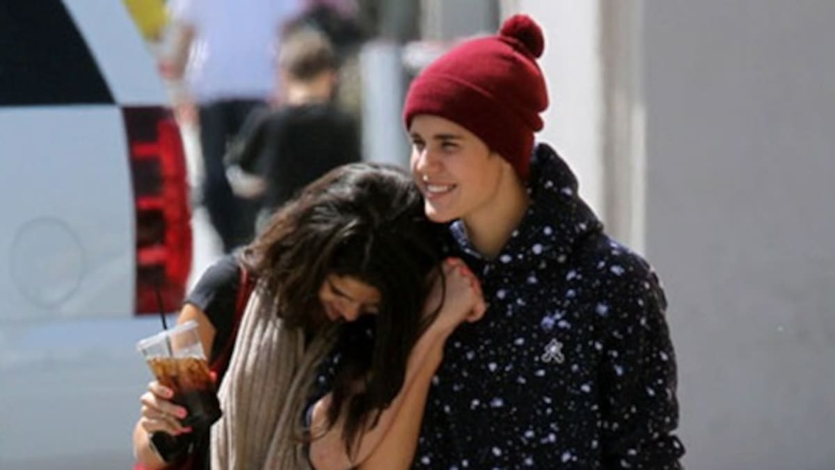 Justin Bieber con Selena Gomez