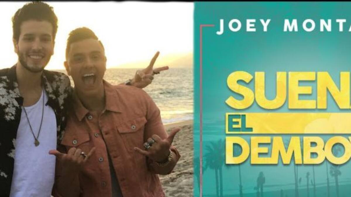 Joey Montana y Sebastian Yatra se juntaron para cantar “Suena El Dembow”