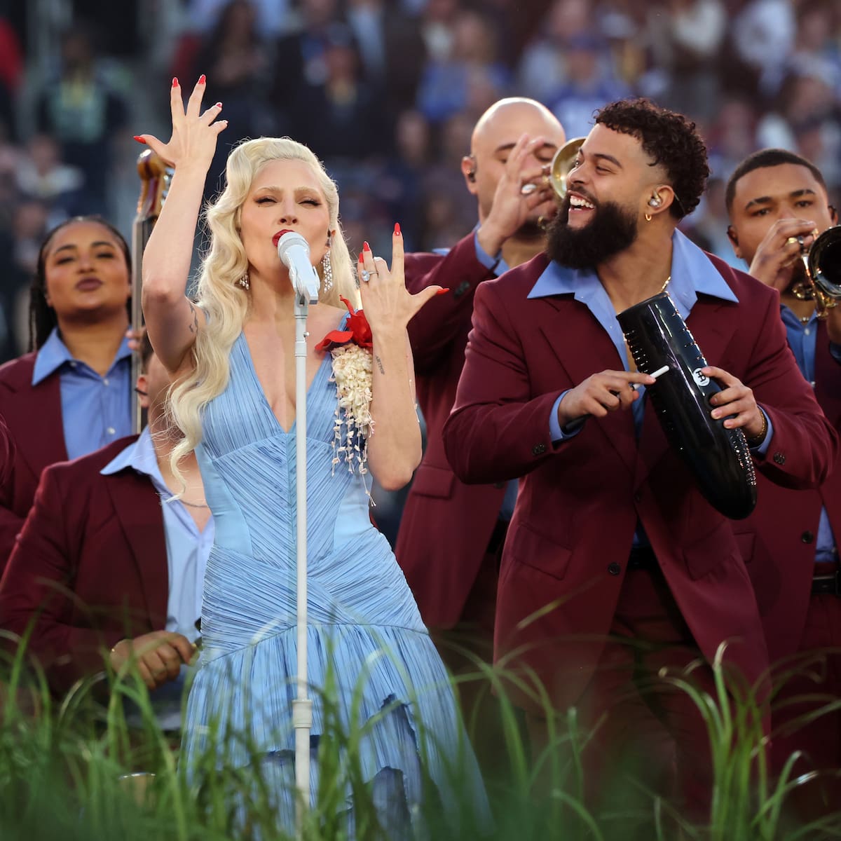El comentado vestido de Lady Gaga en la Super Bowl tiene un mensaje detrás