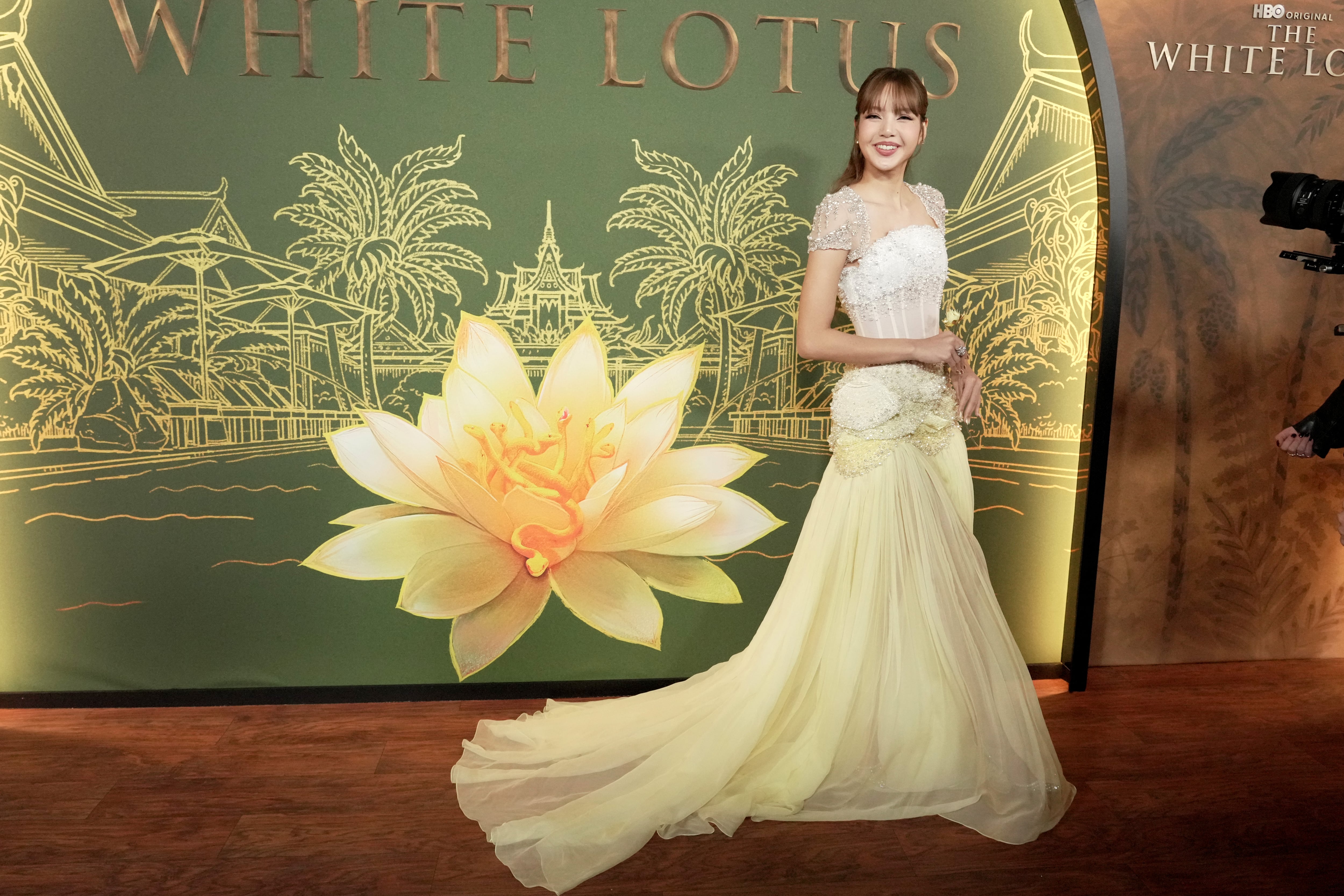 Lisa (Blackpink) en una premiere en 2025