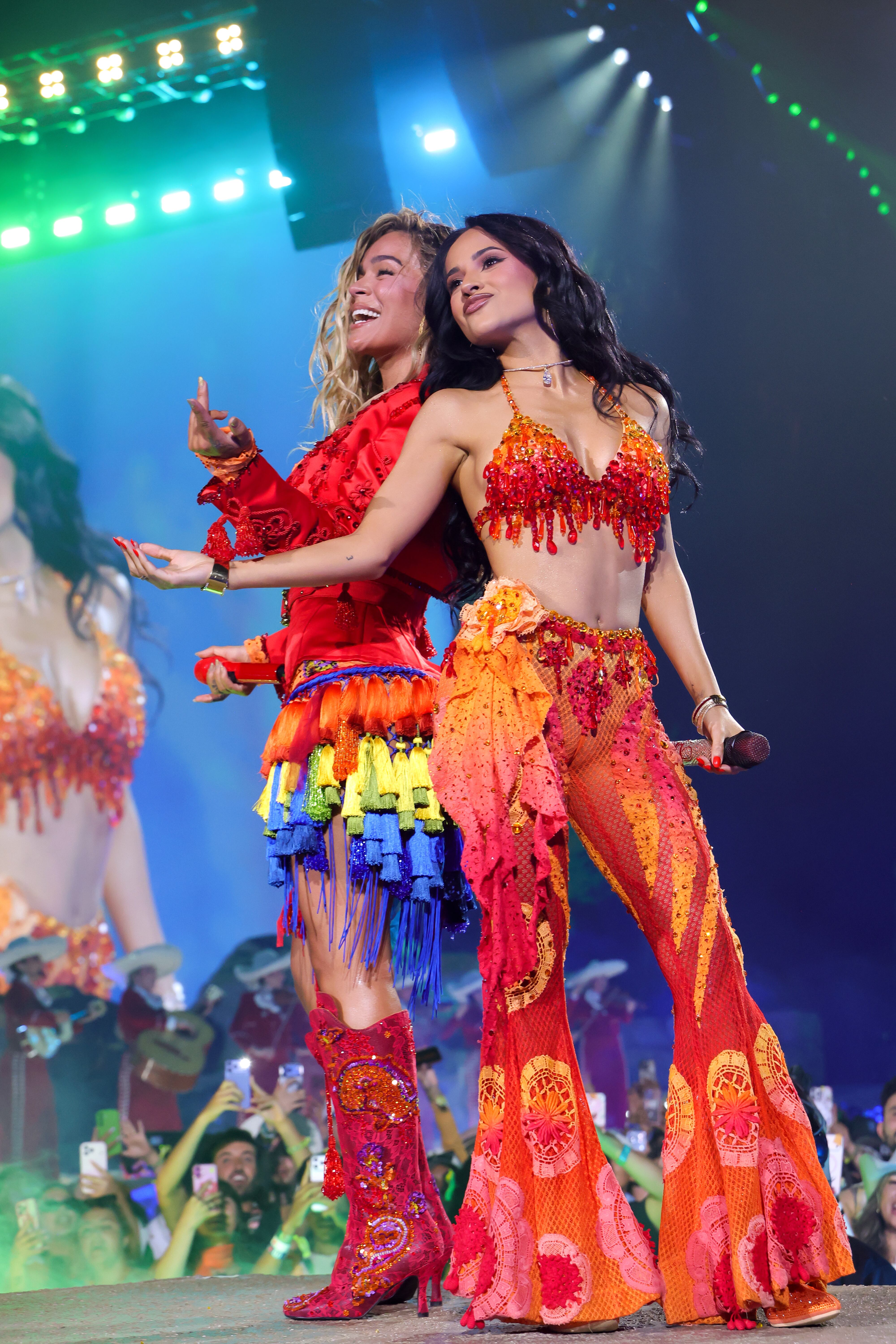 Karol G y Becky G en el Coachella 2026