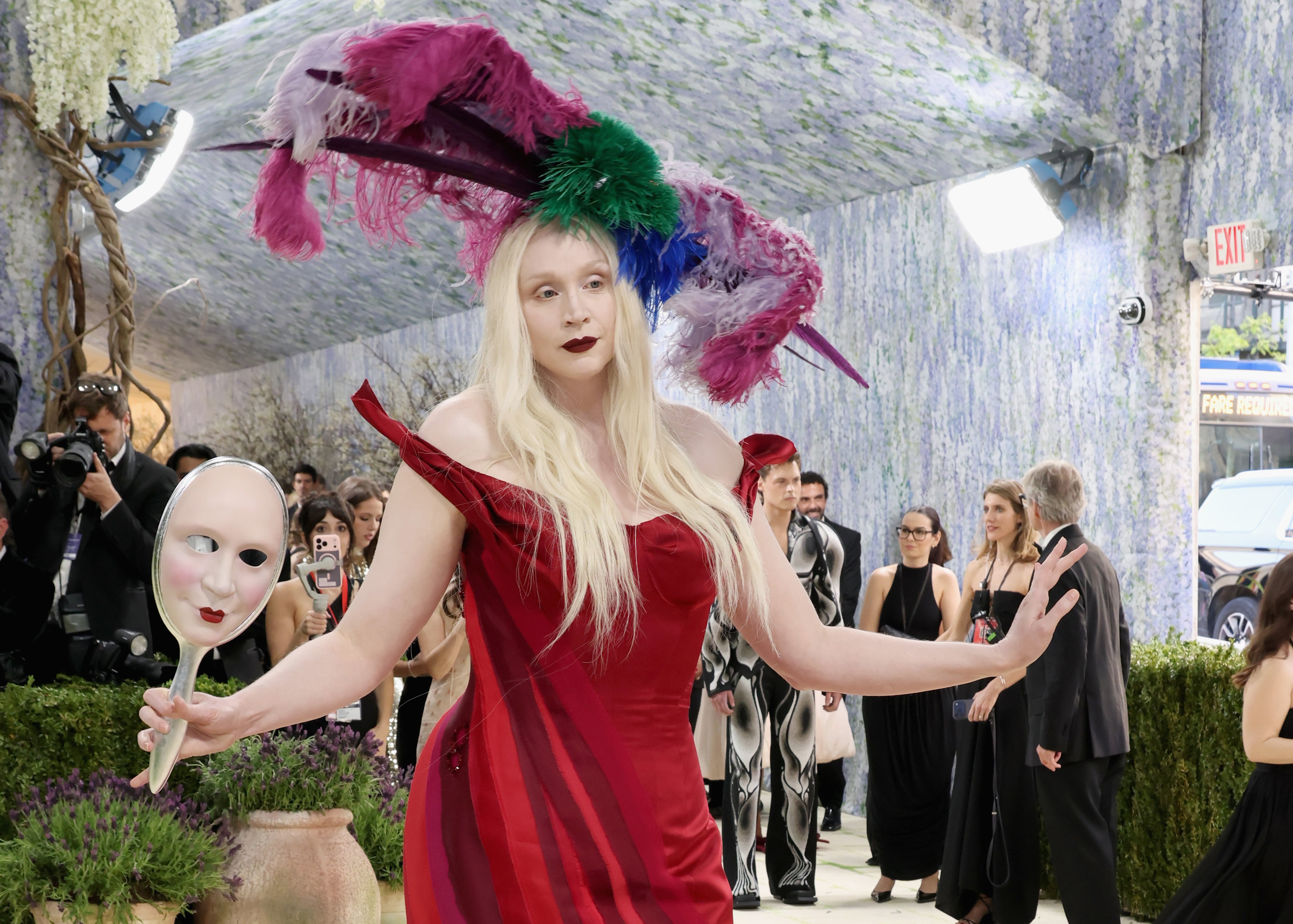 Gwendoline Christie en la MET Gala 2026.
