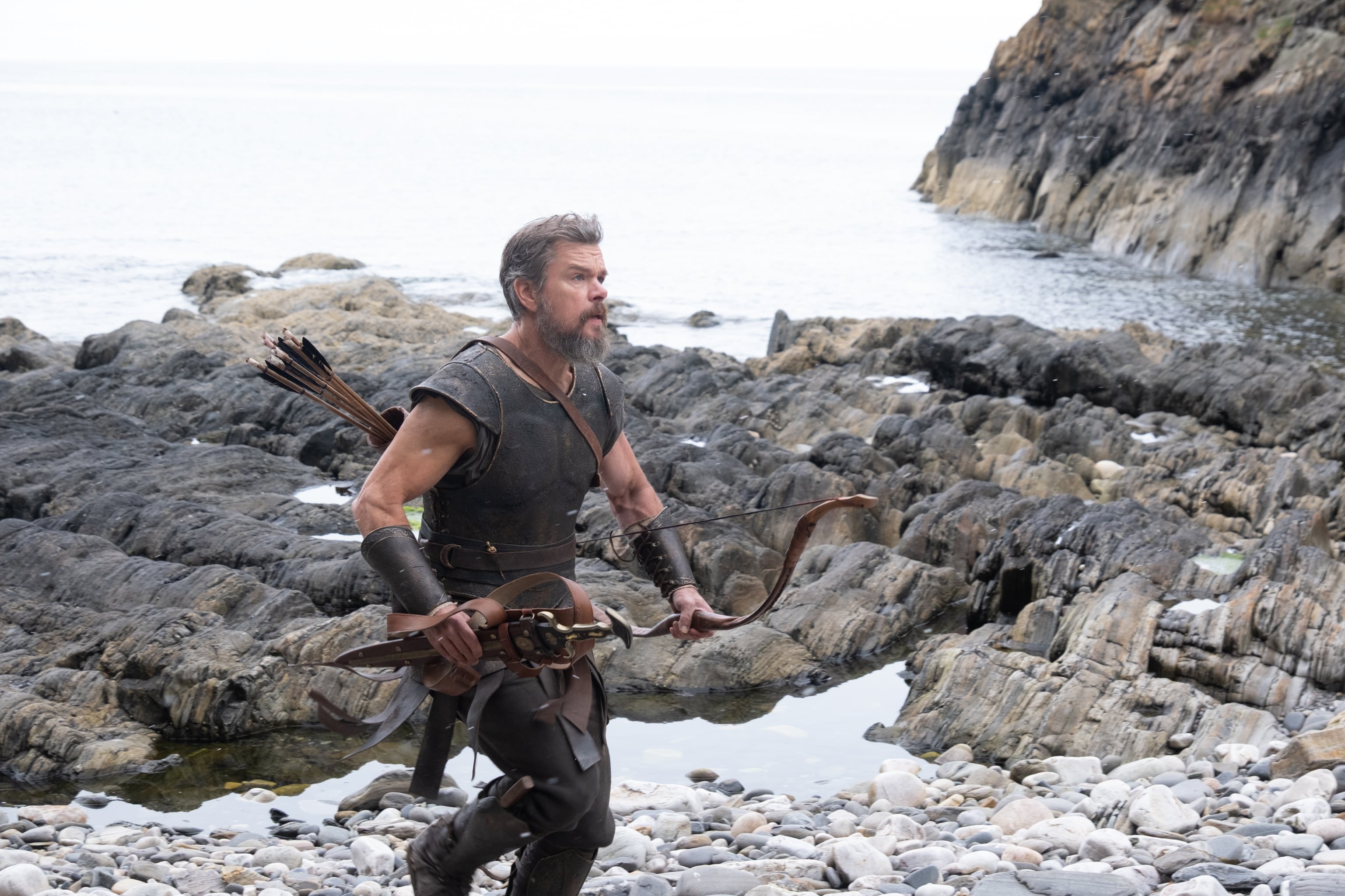 Matt Damon como Odysseus en 'La Odisea'. / Universal Pictures