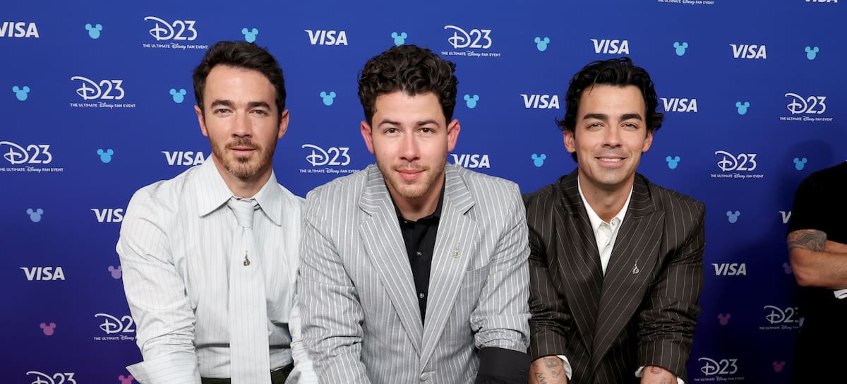 Kevin Jonas, Nick Jonas y Joe Jonas, de Jonas Brothers, convirtiéndose en Disney Legends, agosto de 2026.