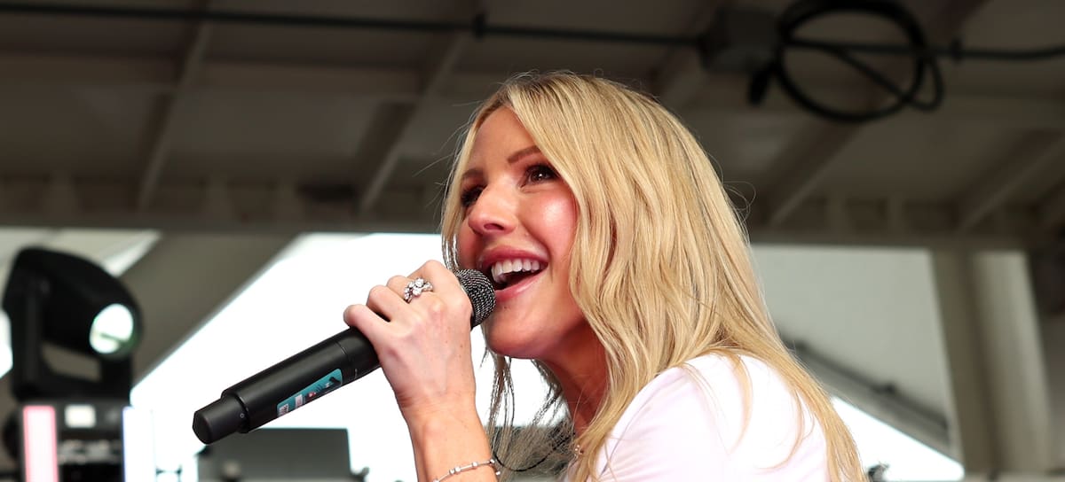 MIAMI GARDENS, FLORIDA - 11 DE JULIO: Ellie Goulding actúa antes del partido de cuartos de final de la Copa Mundial de la FIFA 2026 entre Noruega e Inglaterra en el Miami Stadium el 11 de julio de 2026 en Miami Gardens, Florida. (Foto de Ira L. Black - FIFA/FIFA vía Getty Images)