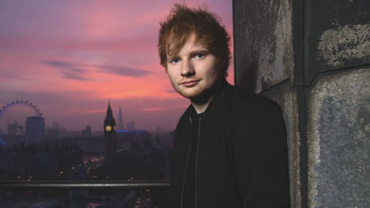 Una conocida actriz le juega una mala pasada a Ed Sheeran