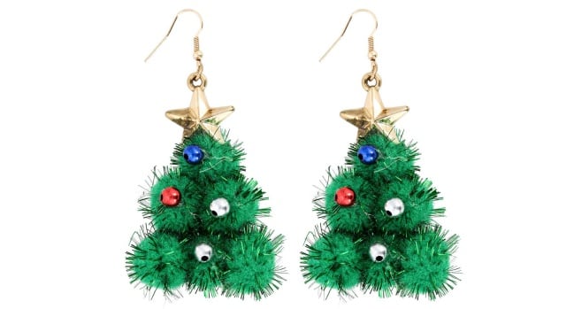 Pendientes Christmas tree