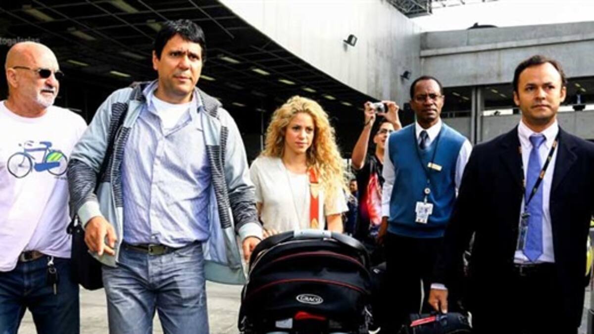 Shakira lleva a Milan a estudio de grabación