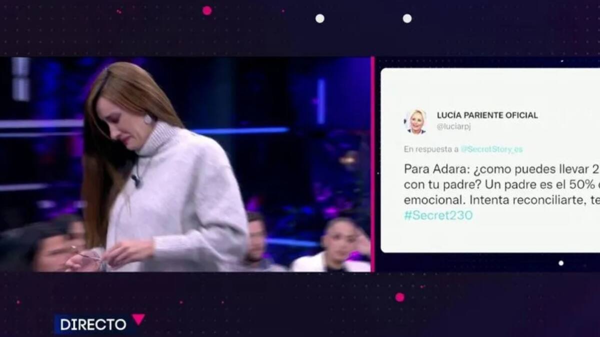 Críticas a la organización de ‘Secret Story’ por un tweet contra Adara