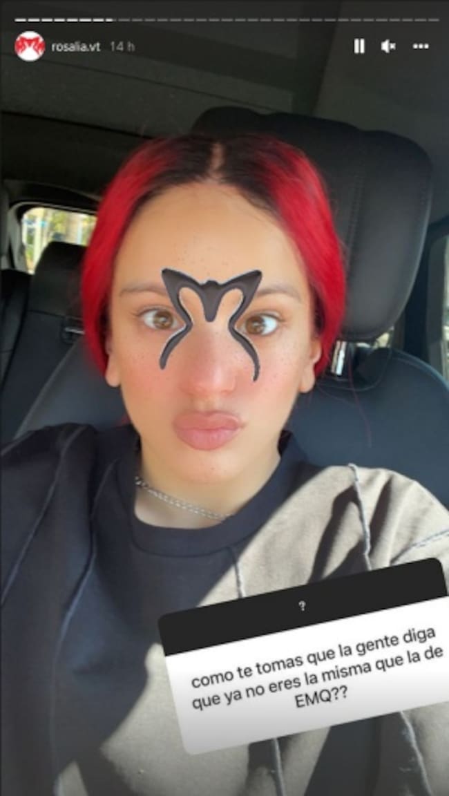 La respuesta de Rosalía